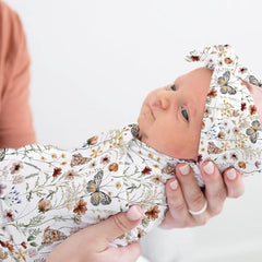 MdouLy floral baby blanket set perfect for nursery and gifting