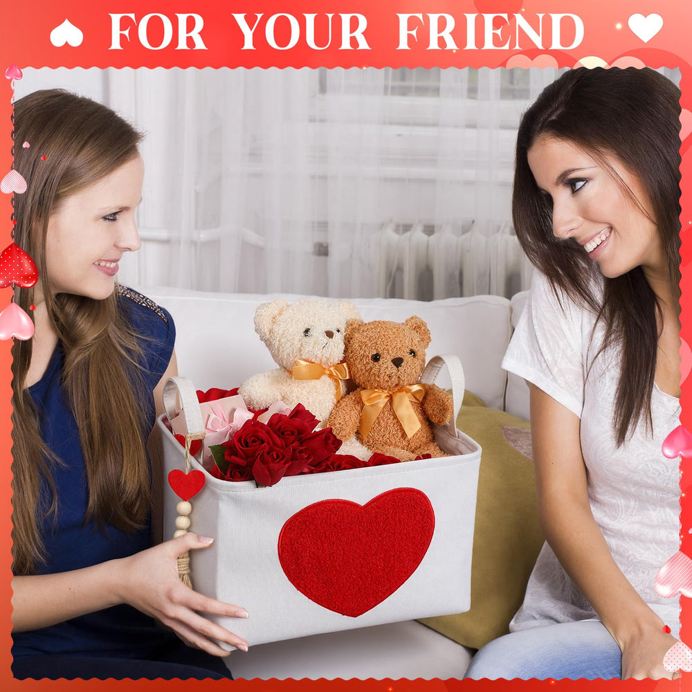 Meanplan basket measures 40x30x25 cm for ample gift space