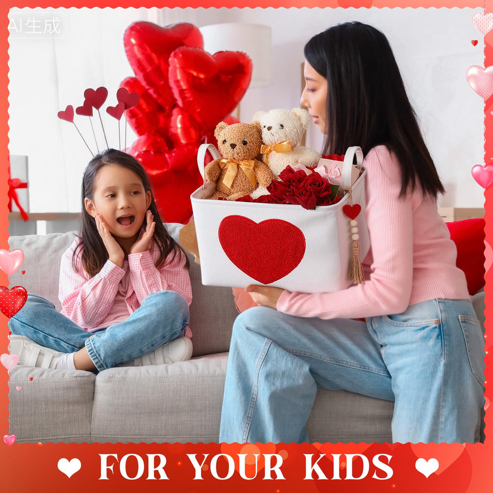 Meanplan basket with handles is easy to carry and present