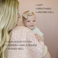 Mebie Baby floral design coordinates with nursery and outfits for stylish errands