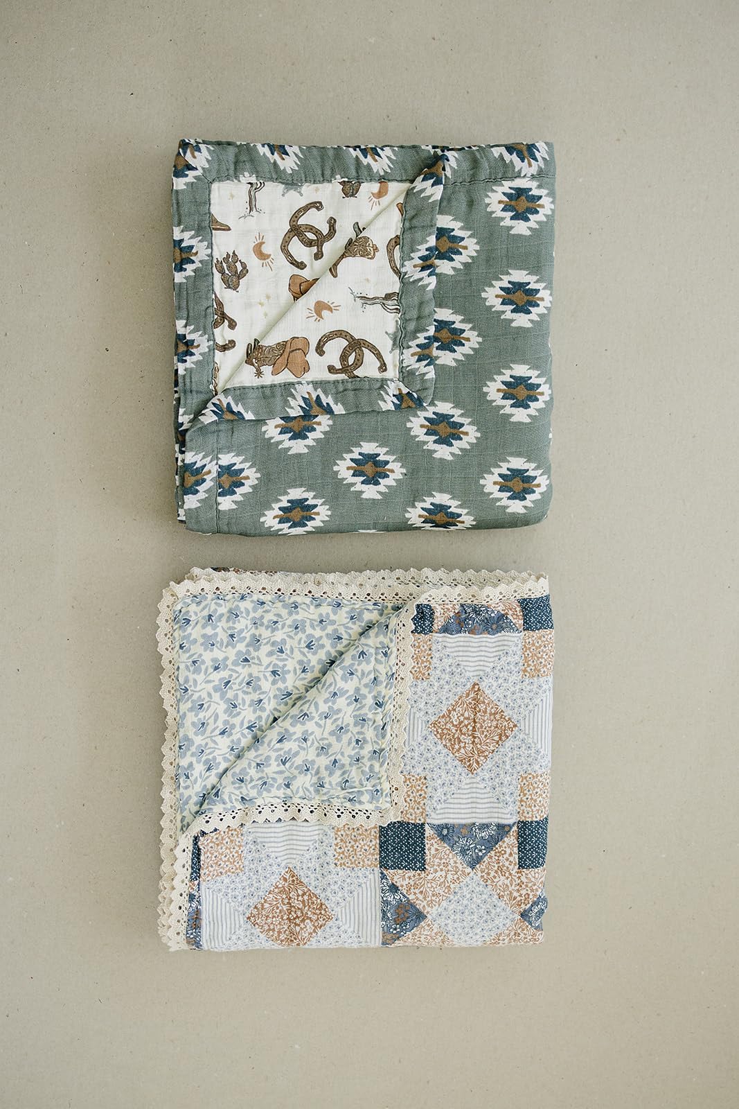 Mebie Baby muslin quilt is machine washable and easy to care for