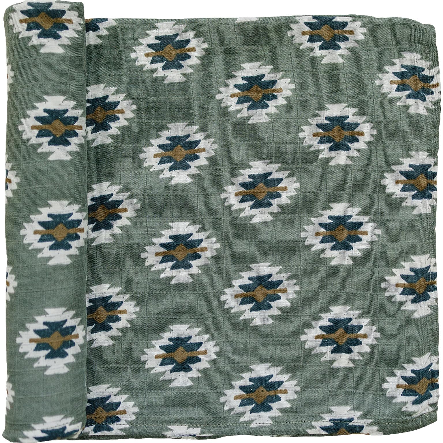 Mebie Baby Southwest Aztec swaddle provides a cozy, breathable newborn wrap.