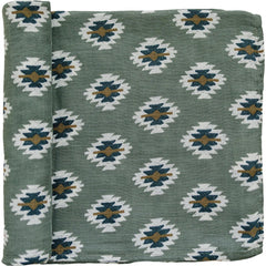 Mebie Baby Southwest Aztec swaddle provides a cozy, breathable newborn wrap.