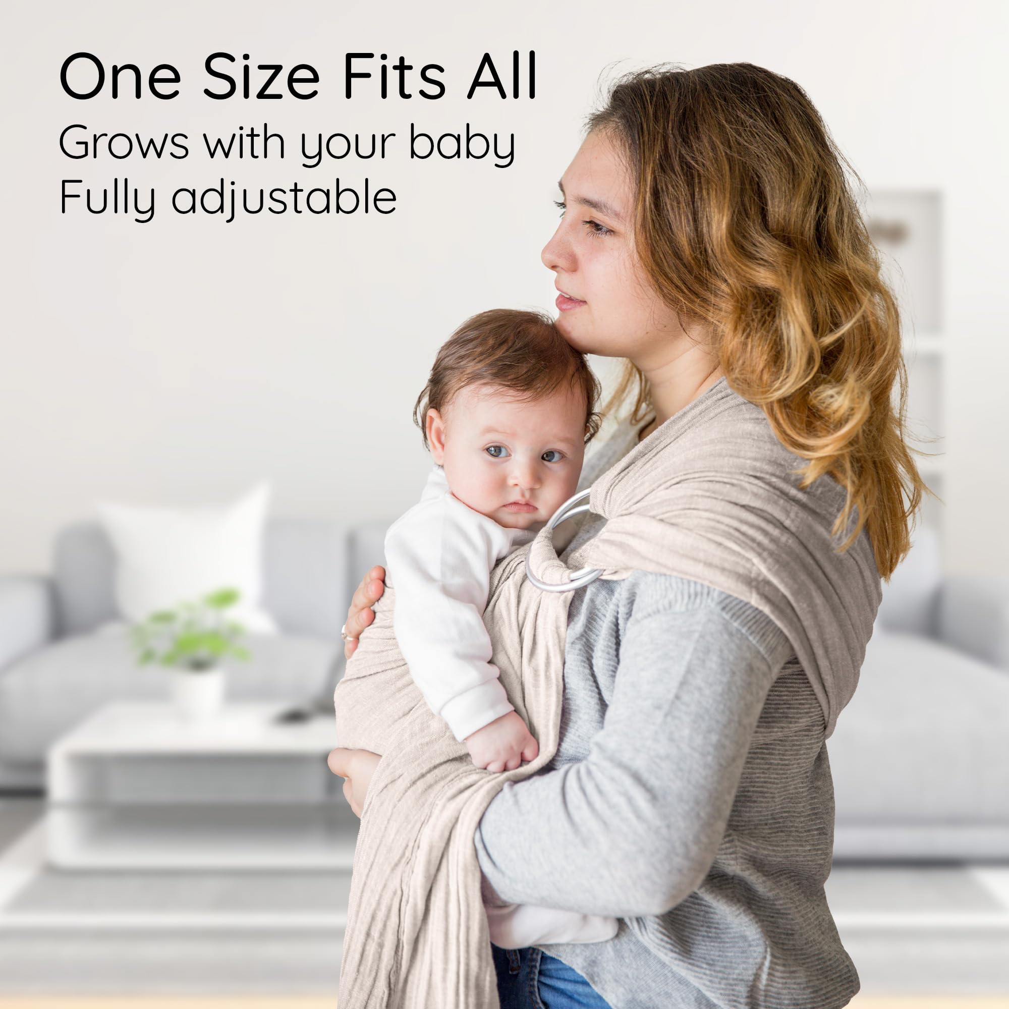 Mebien Ring Sling Sand on-the-go use for soothing and multi-tasking