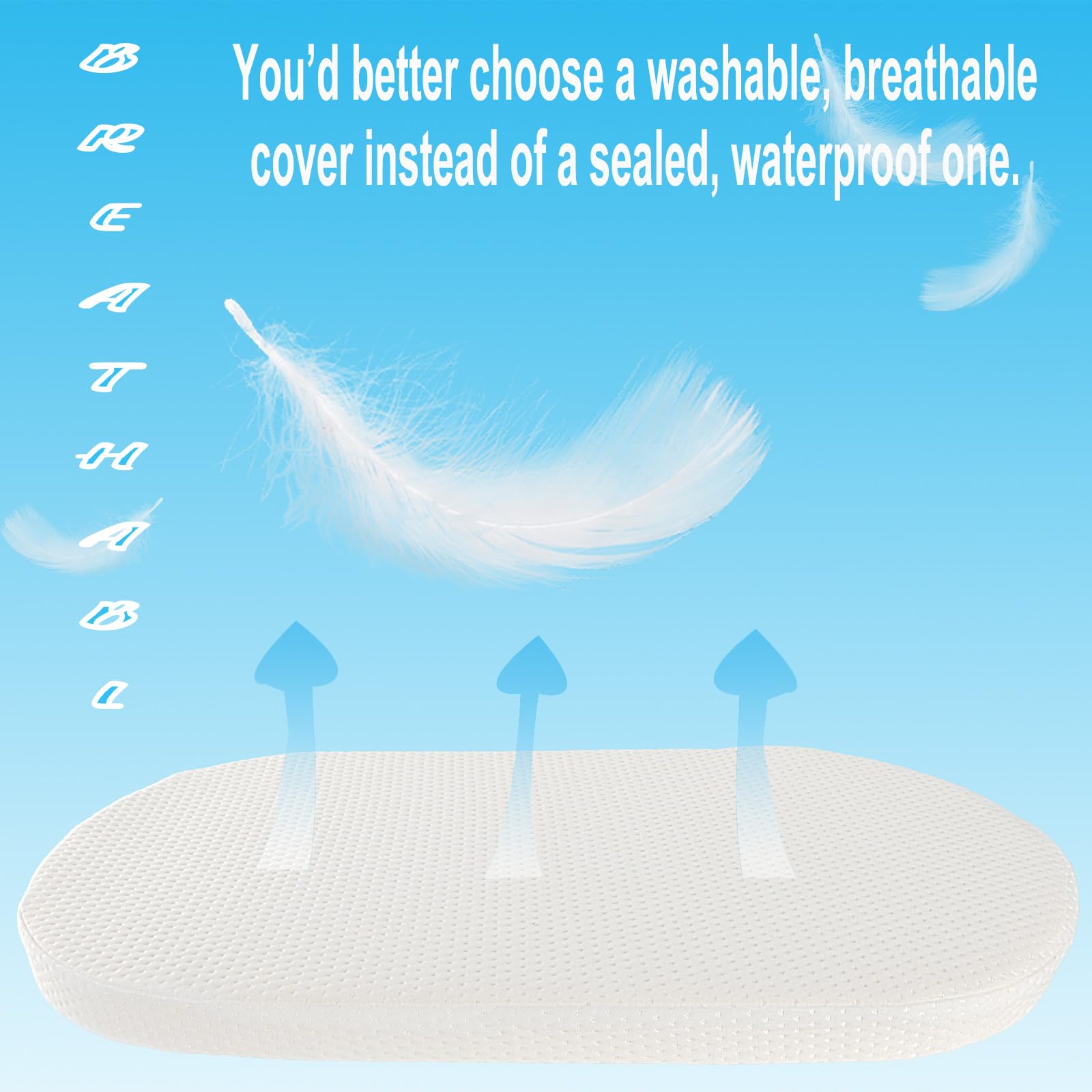 Mecc ecoh machine-washable covers for easy maintenance.