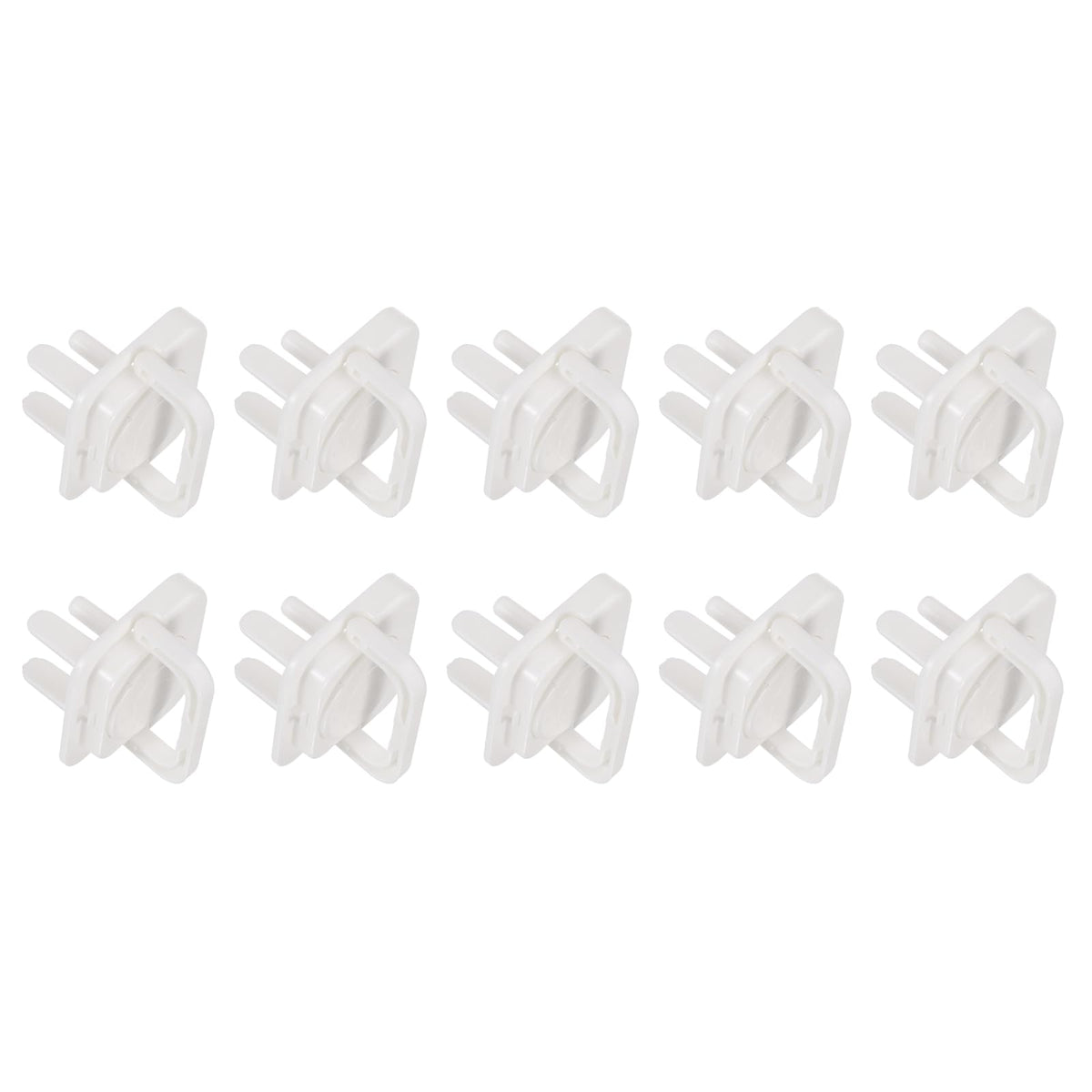 MECCANIXITY outlet covers pack of 10 protecting unused sockets for safer homes.