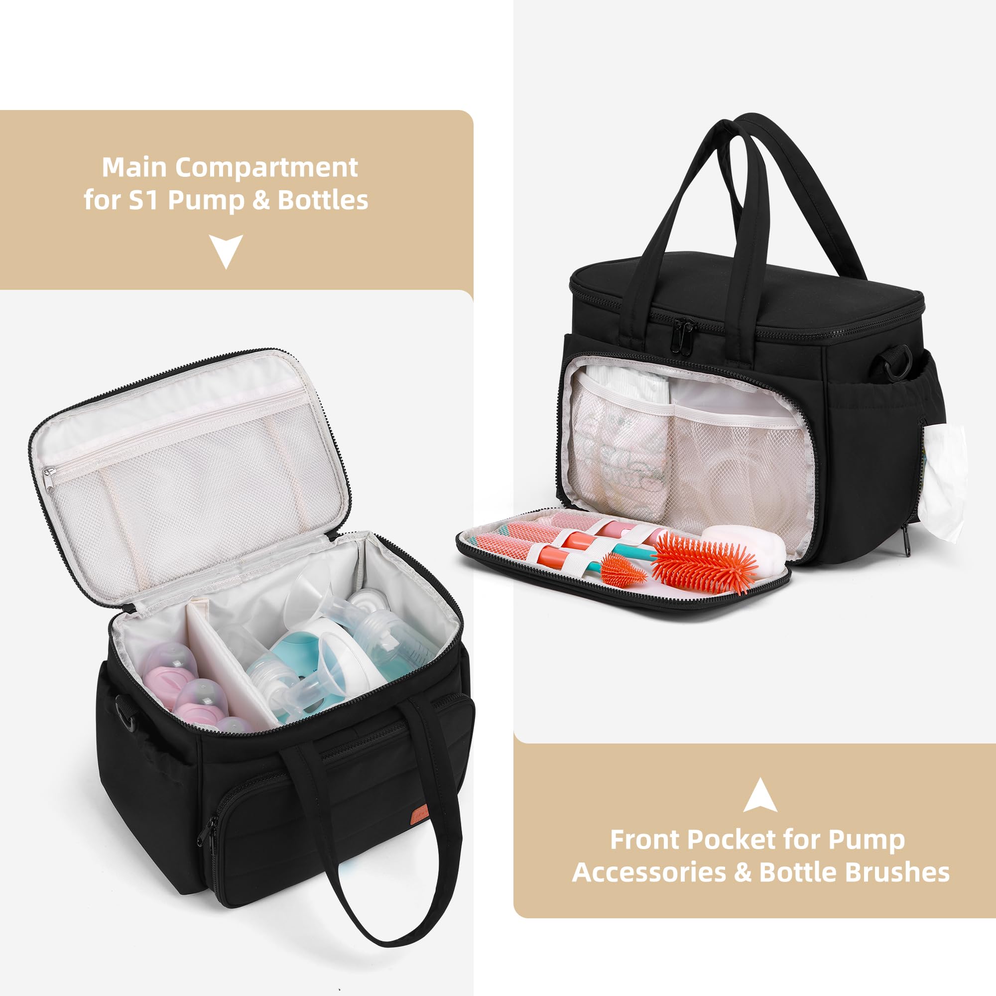Mecozone bag top handle for easy, comfortable carrying