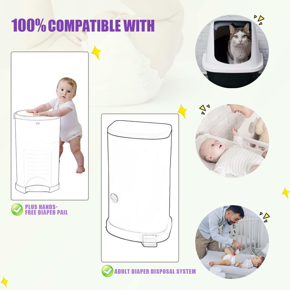 MED refills hold up to 3016 newborn diapers per box