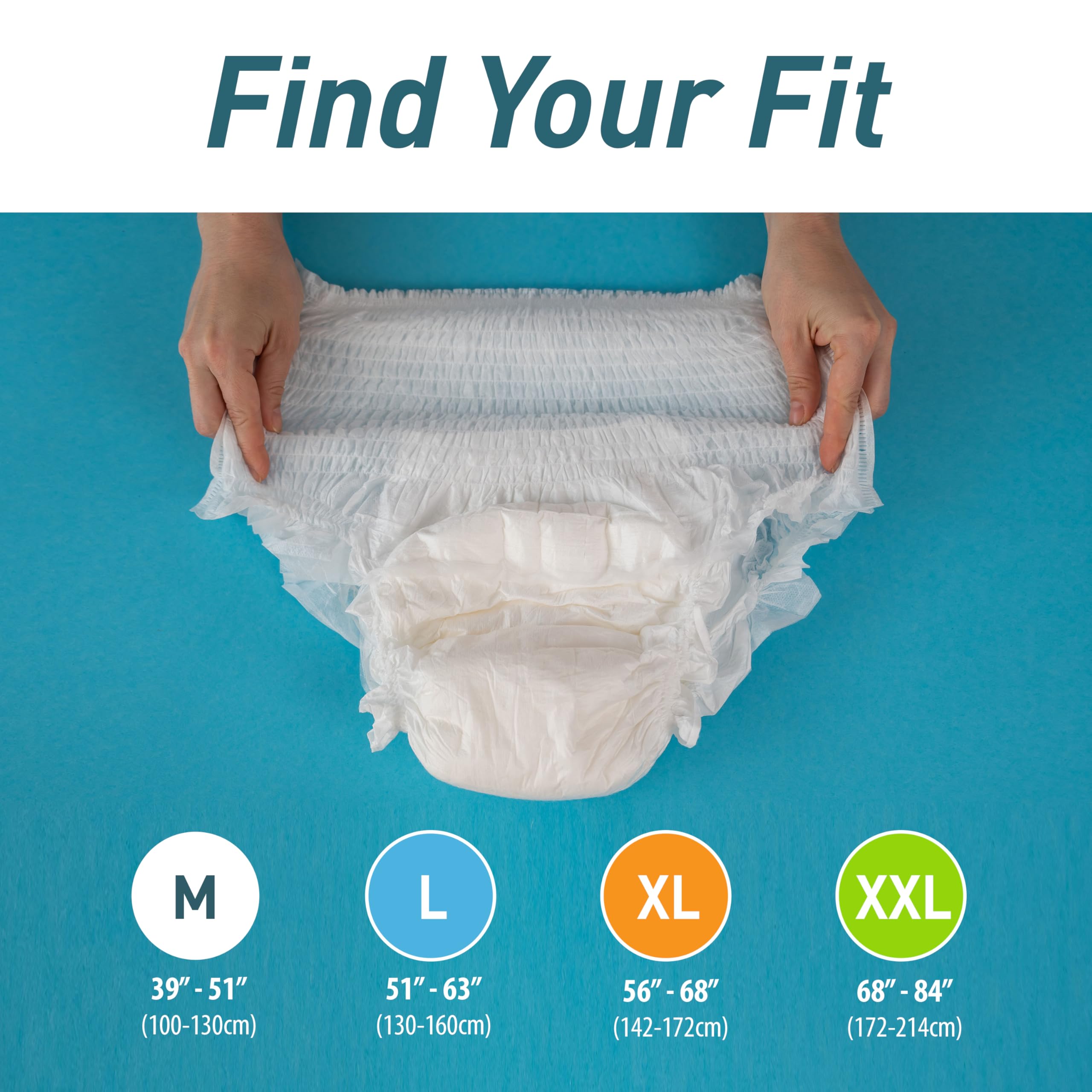 MED PRIDE Premium Underwear soft cloth-like material for sensitive skin comfort