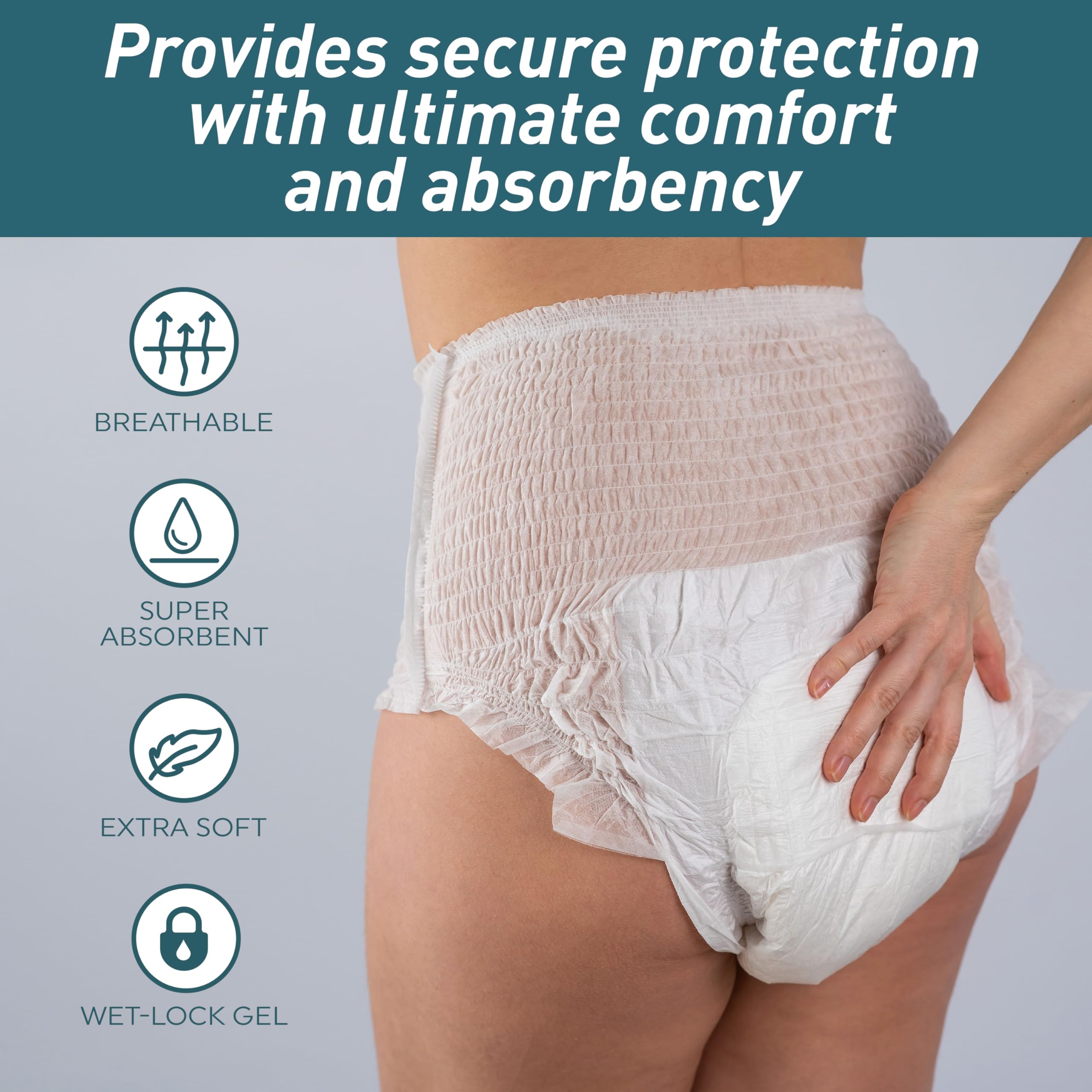 MED PRIDE Premium Underwear unisex fit with flexible waistband for secure wear