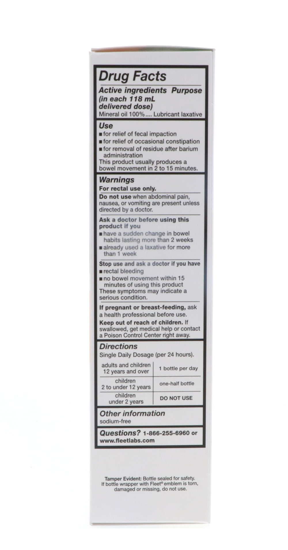 MEDCHOICE Fleet Enema pre-lubricated tip image highlights easier insertion.