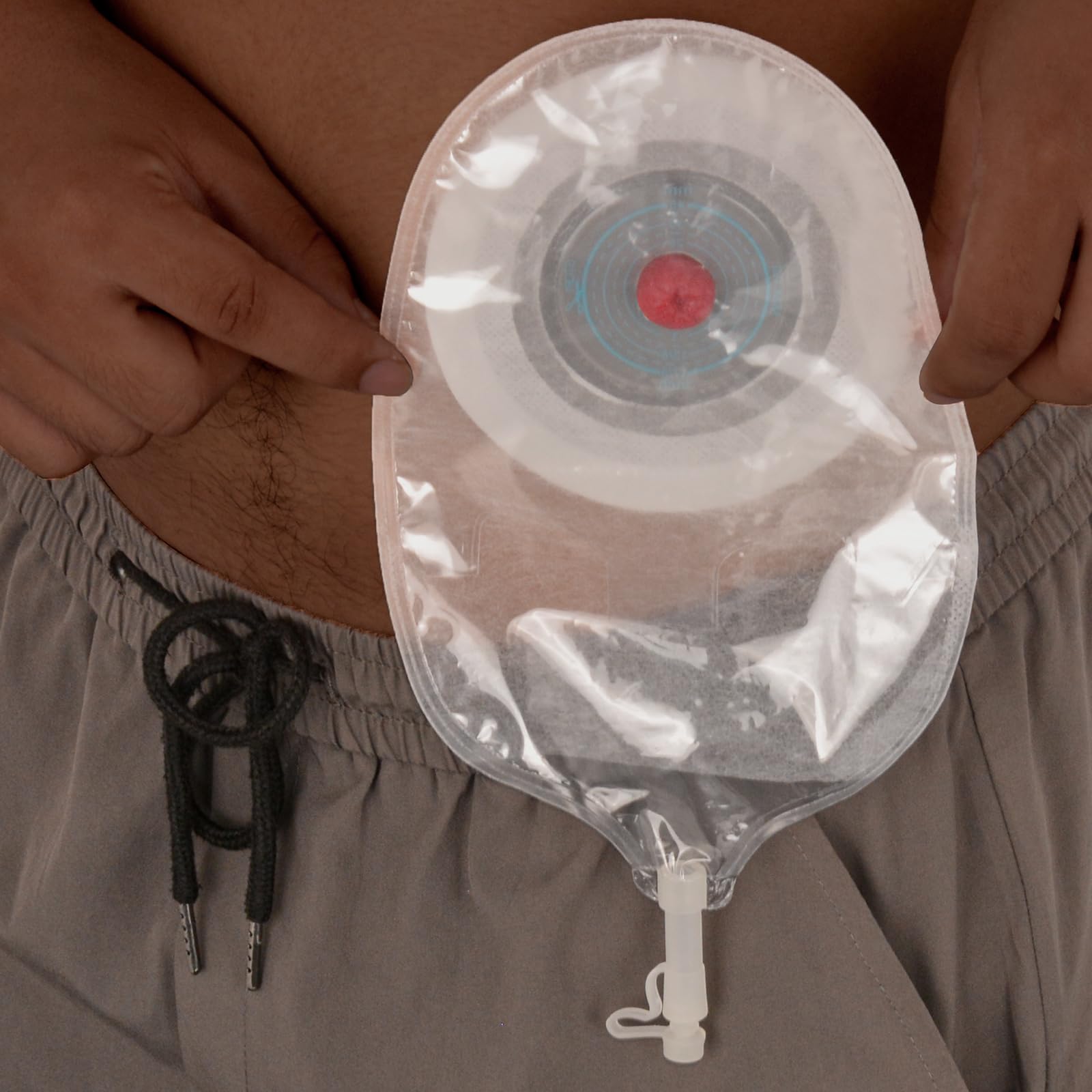 Realistic silicone texture replicates soft tissue feel during handling.