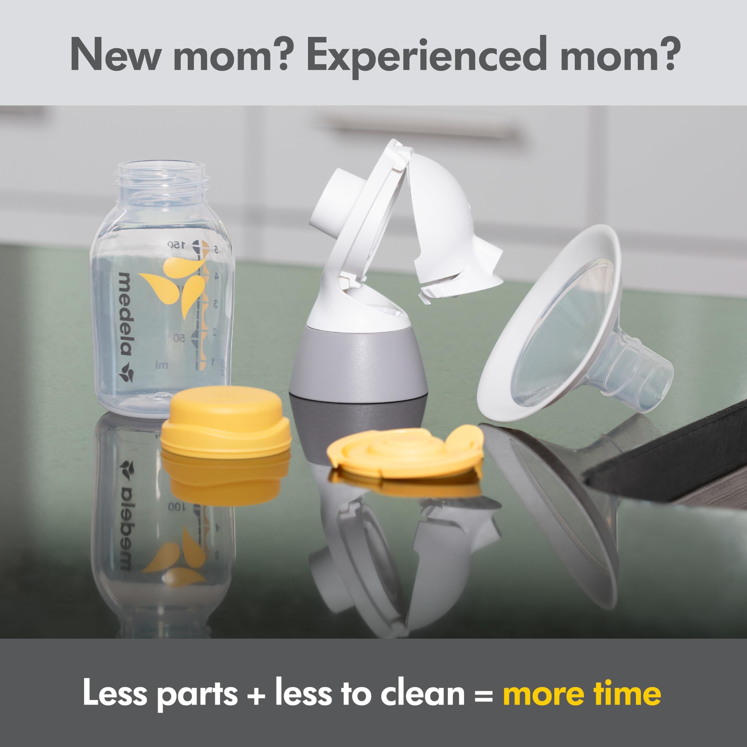 Medela Automatic letdown massage mode for comfortable pumping sessions