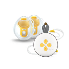 Medela Swing Maxi Hands-Free cups — compact, comfortable milk collection for all-day pumping