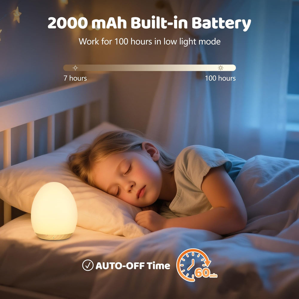 MediAcous 1H timer feature saves energy after bedtime.