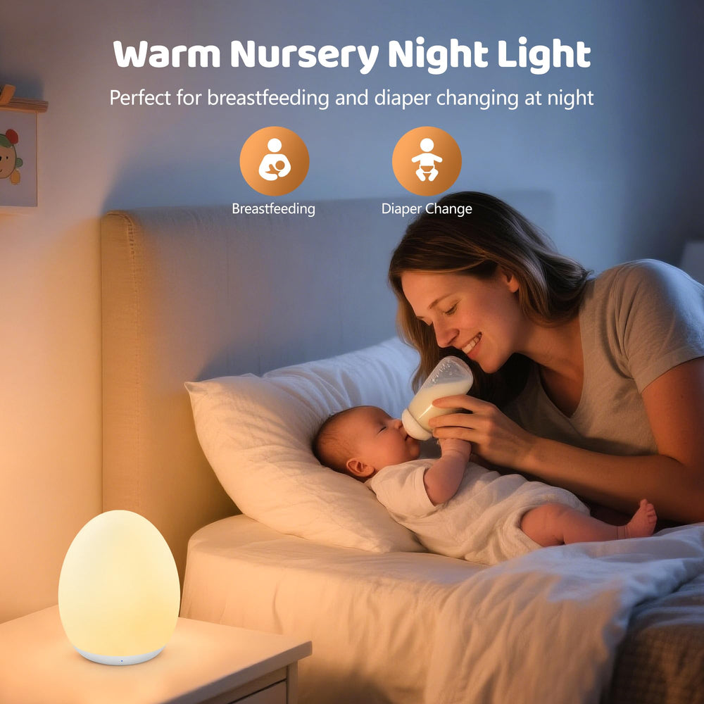 MediAcous touch controls simplify night feeds and diaper changes