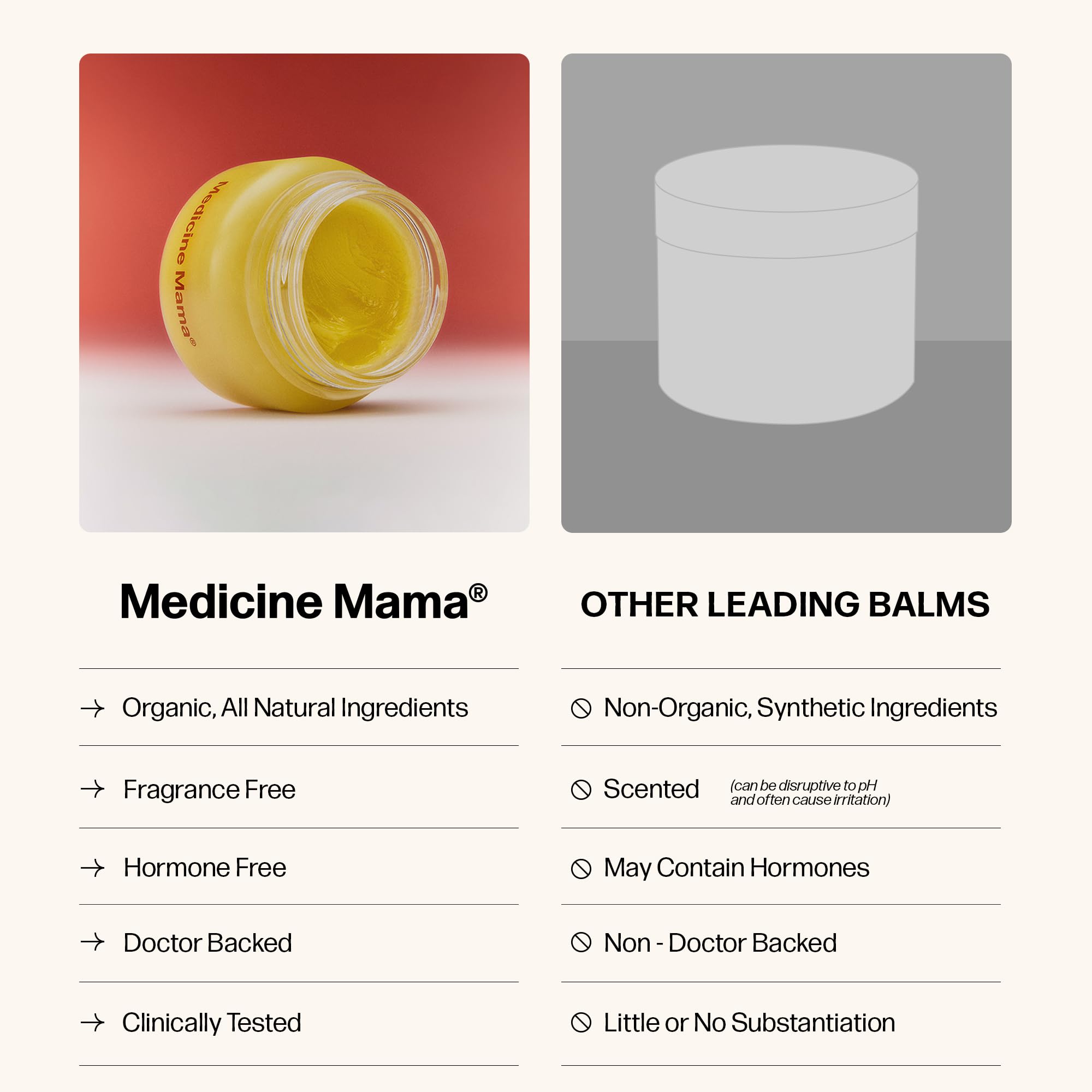 Close-up of VMAGIC label highlights honey and propolis for gentle nourishment.