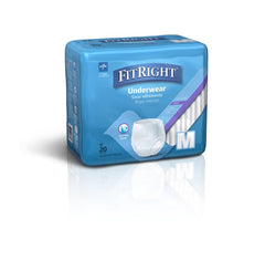 Medline FitRight detail of acquisition dryness layer capturing moisture away from skin.