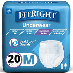 Medline FitRight pack shot shows discreet daily wear with a comfortable silhouette.