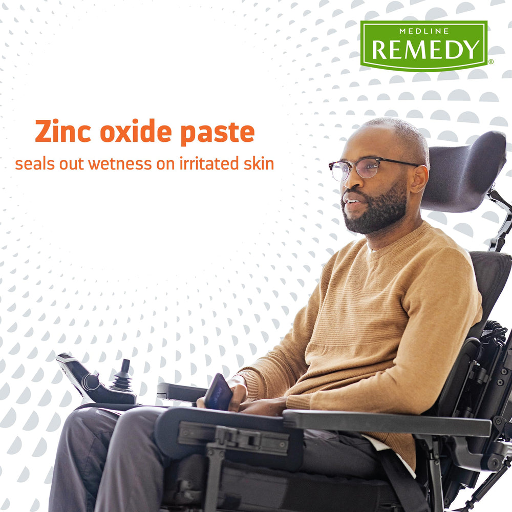 Remedy Nutrient Complex highlighted in zinc oxide paste formula for skin nourishment.