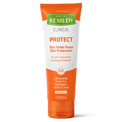 Medline Remedy Clinical zinc oxide paste tube front view for diaper rash protection.