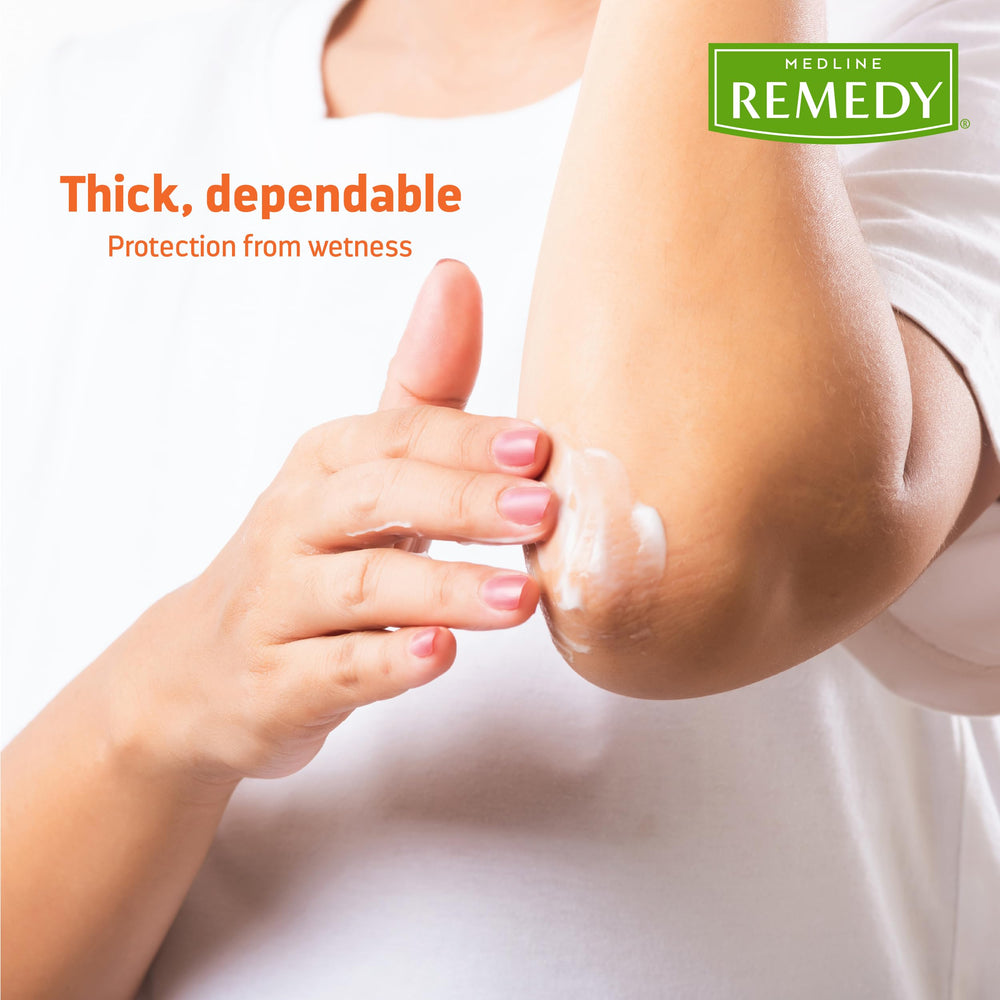 Medline Remedy Essentials zinc paste hypoallergenic formula label closeup