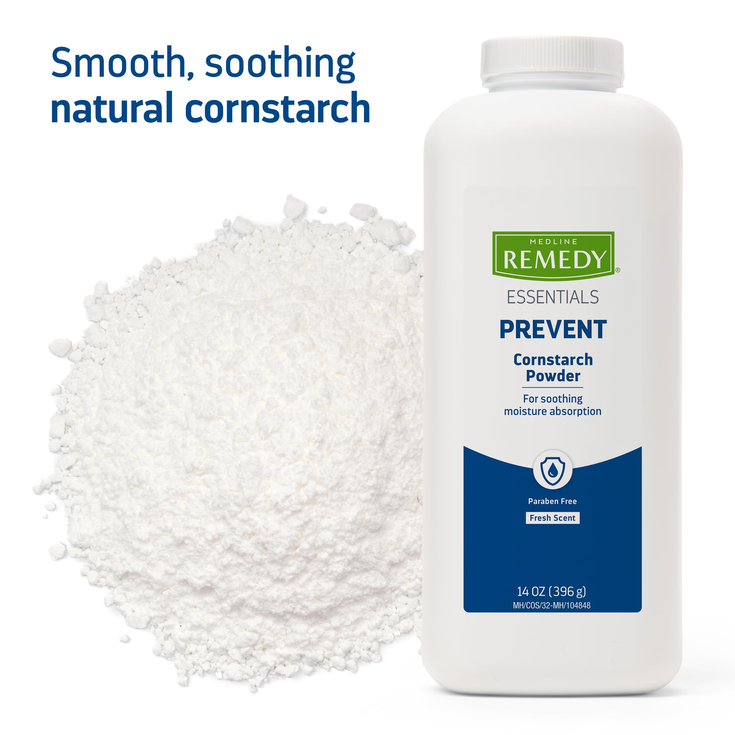 Medline Remedy Essentials Shaker Top ensures even, clump-free dispensing.
