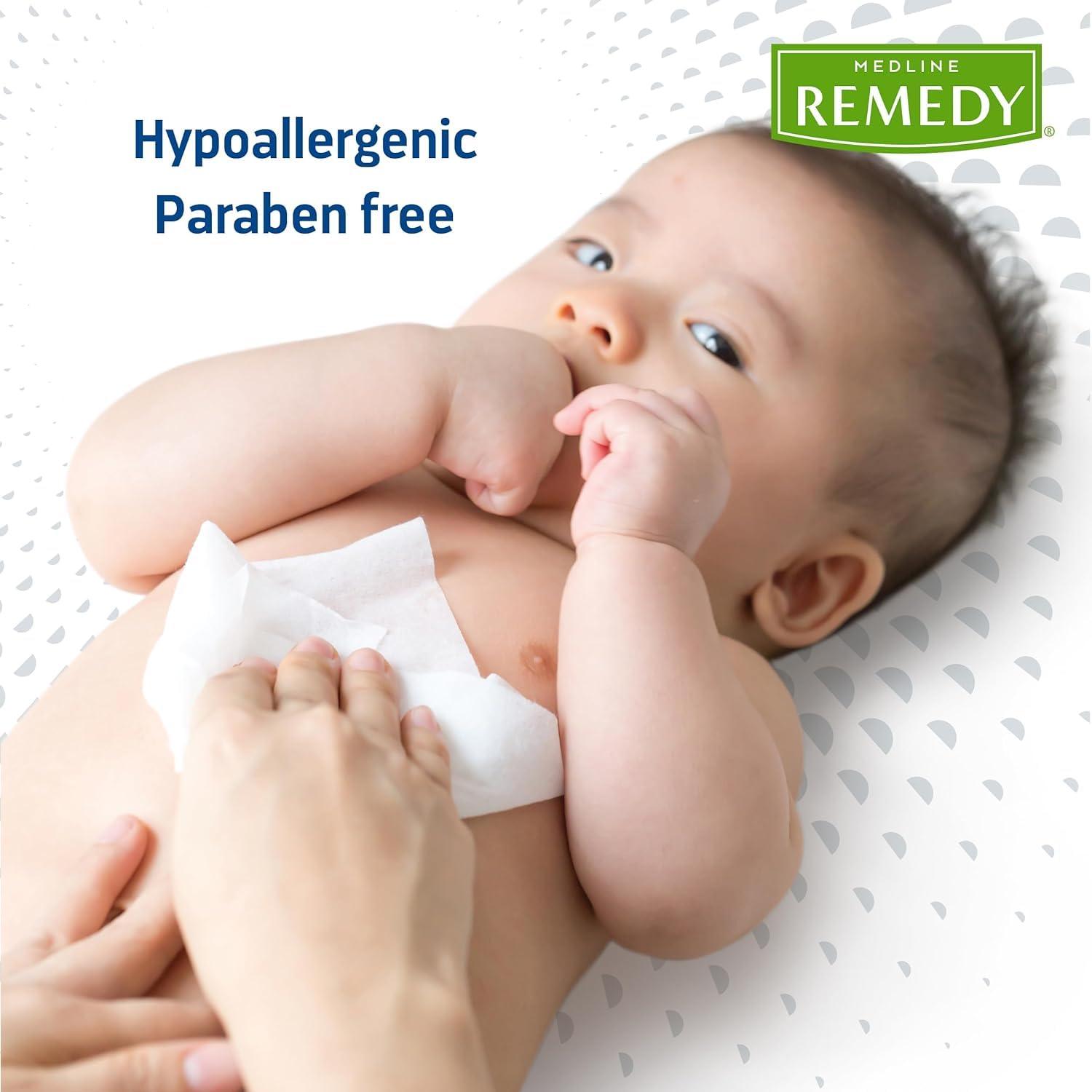 Medline Remedy hypoallergenic, pH-balanced formula suitable for sensitive skin care.
