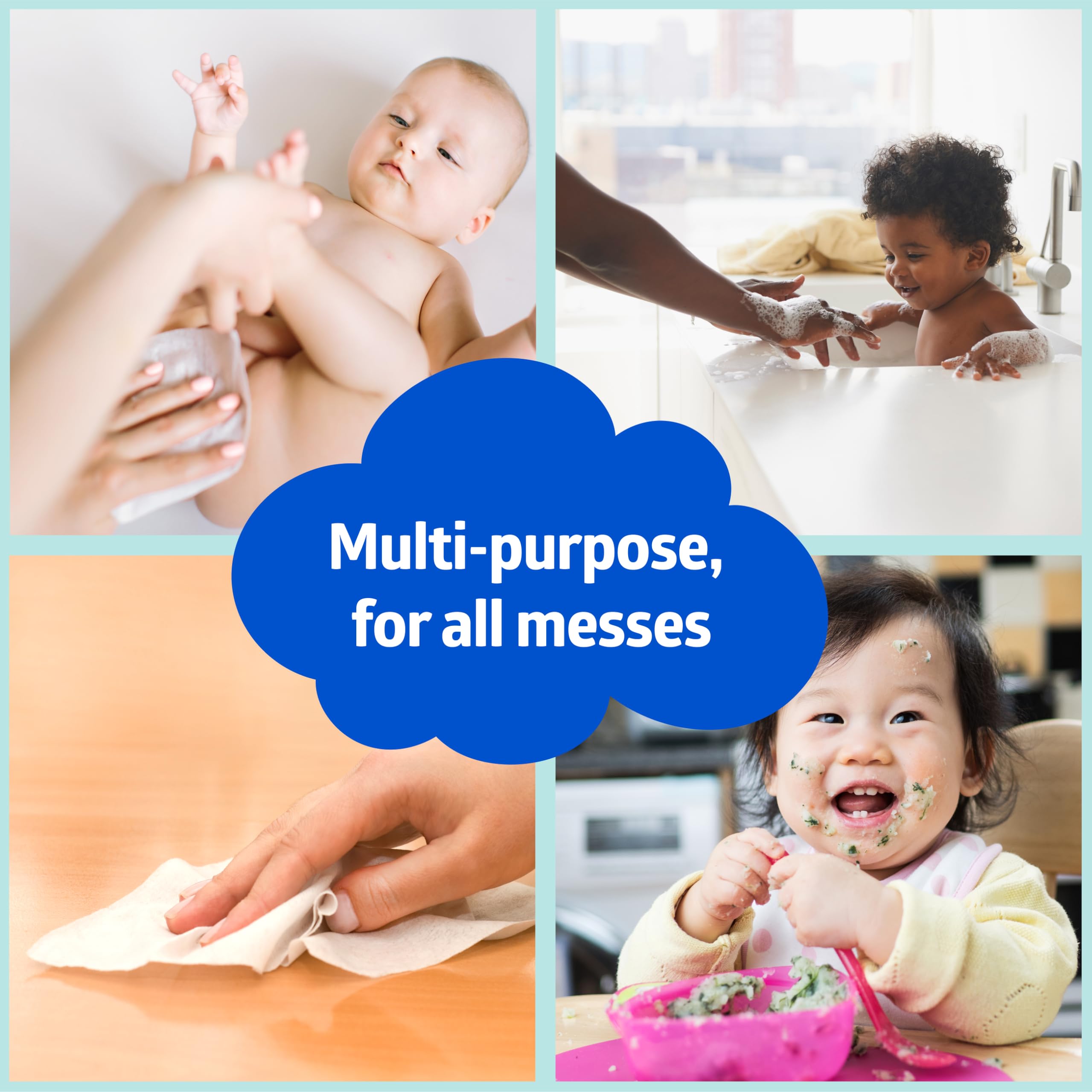 Medline Ultrasoft baby-soft cleansing cloths for fragile skin care.