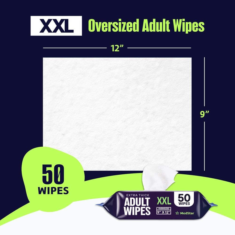 MedStar 9x12 size offers broad coverage with a gentle touch.