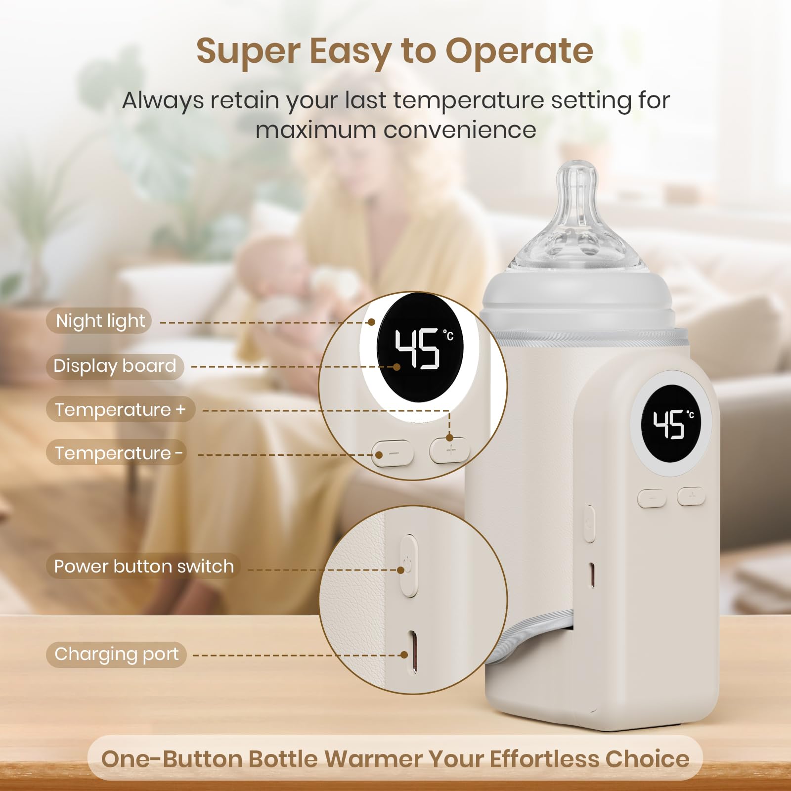 Meehuan 10k mAh battery powering long-lasting warmth during outings