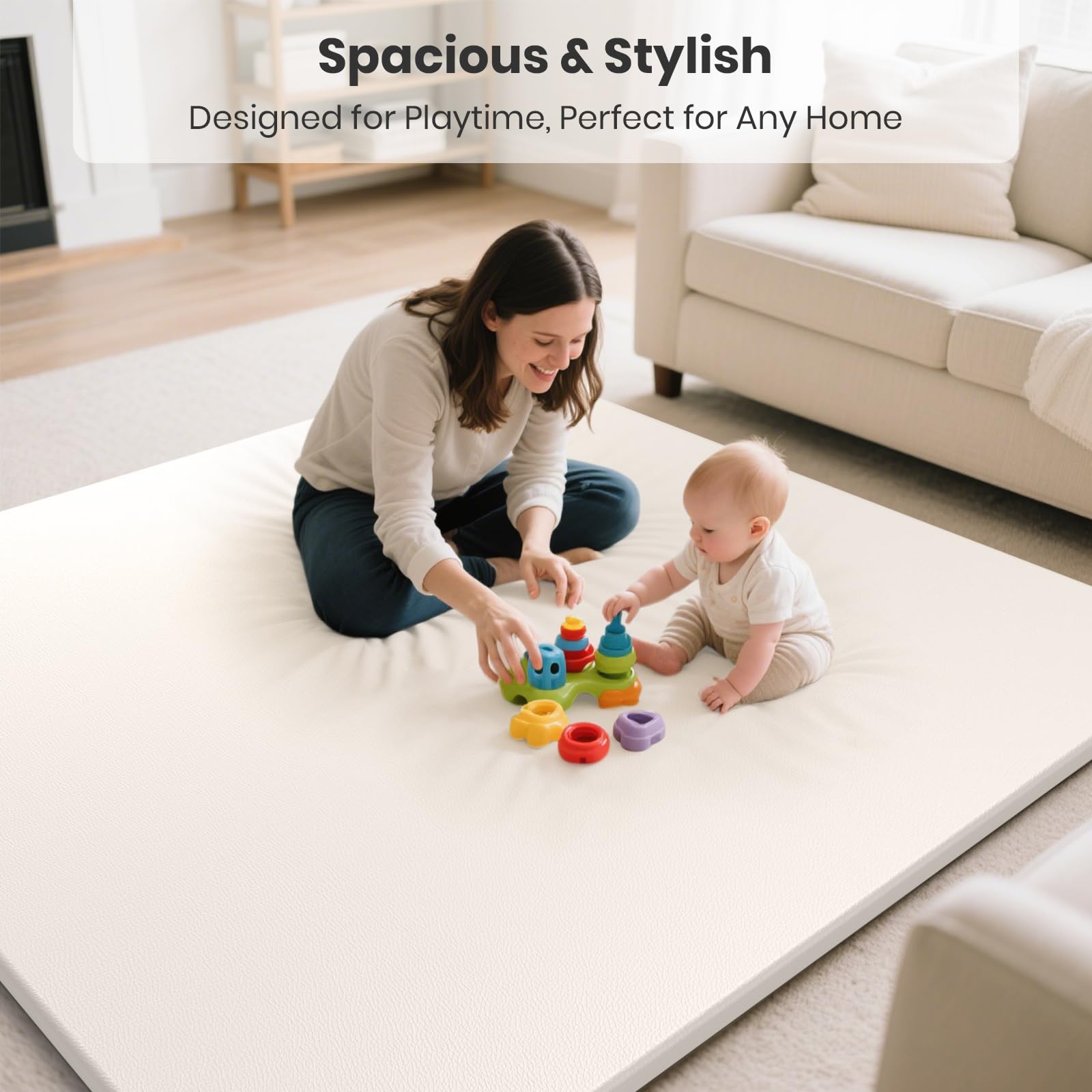 Meehuan beige studio setting showing versatile home décor.