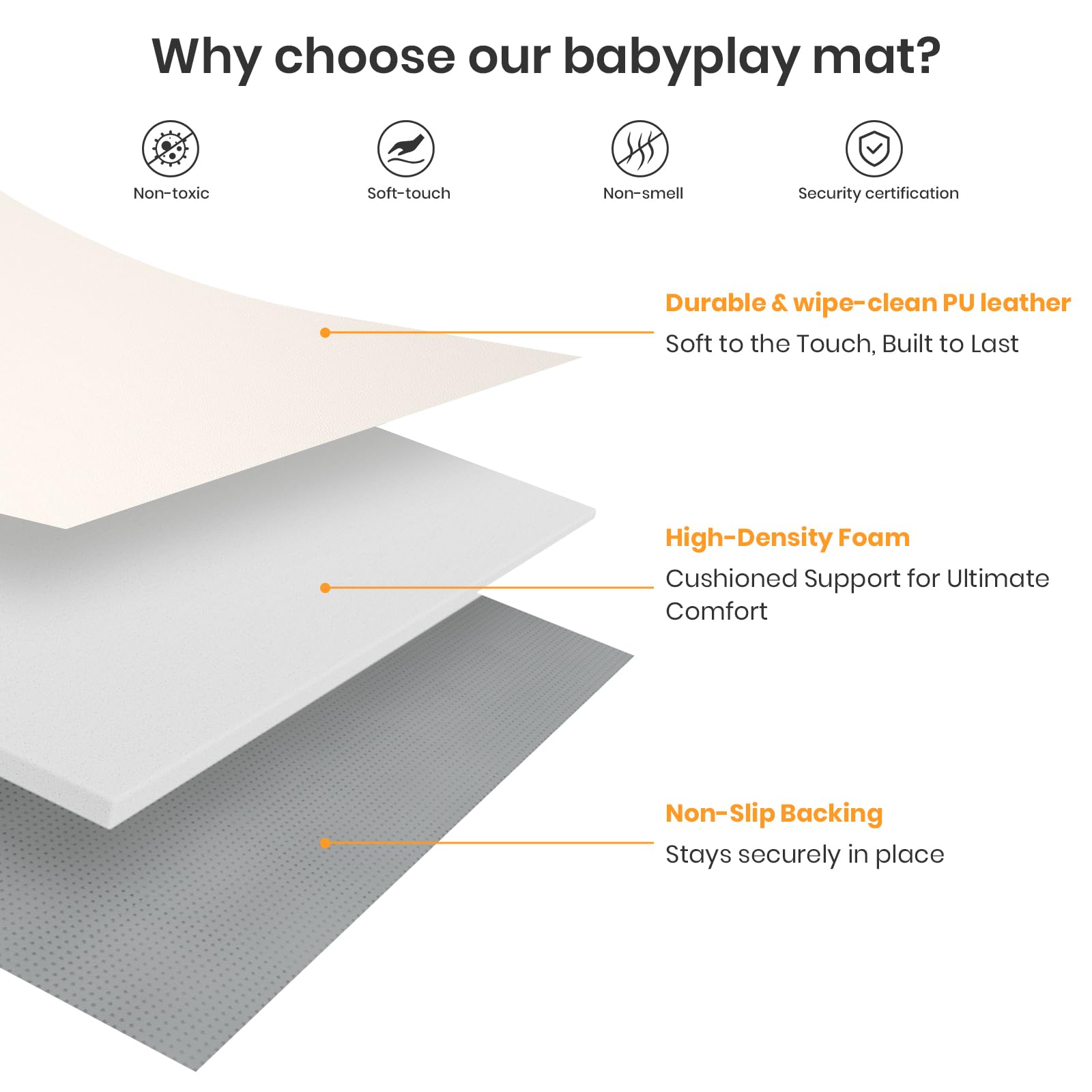 Meehuan easy-clean surface stays tidy with a damp cloth.