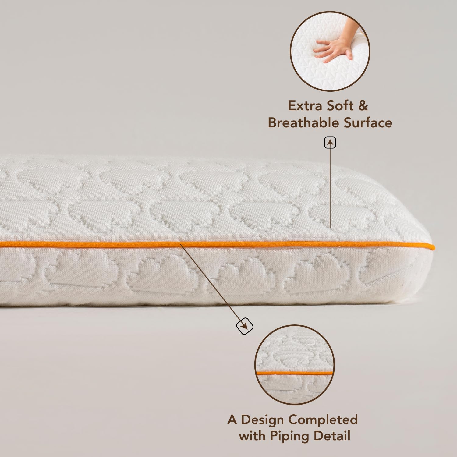 Head and spine alignment feature supports a comfortable sleeping posture for toddlers.