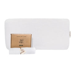 MEFOPILO muslin toddler pillowcase close-up of soft texture for delicate skin