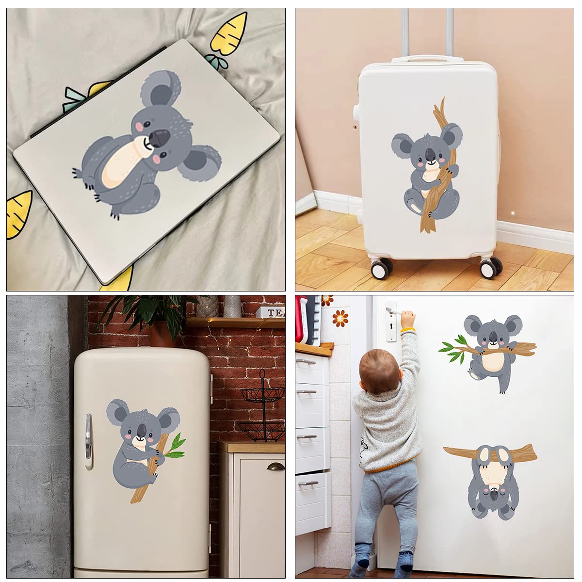 MEFOSS koala art sheets support imaginative setups and family-friendly decorating ideas.