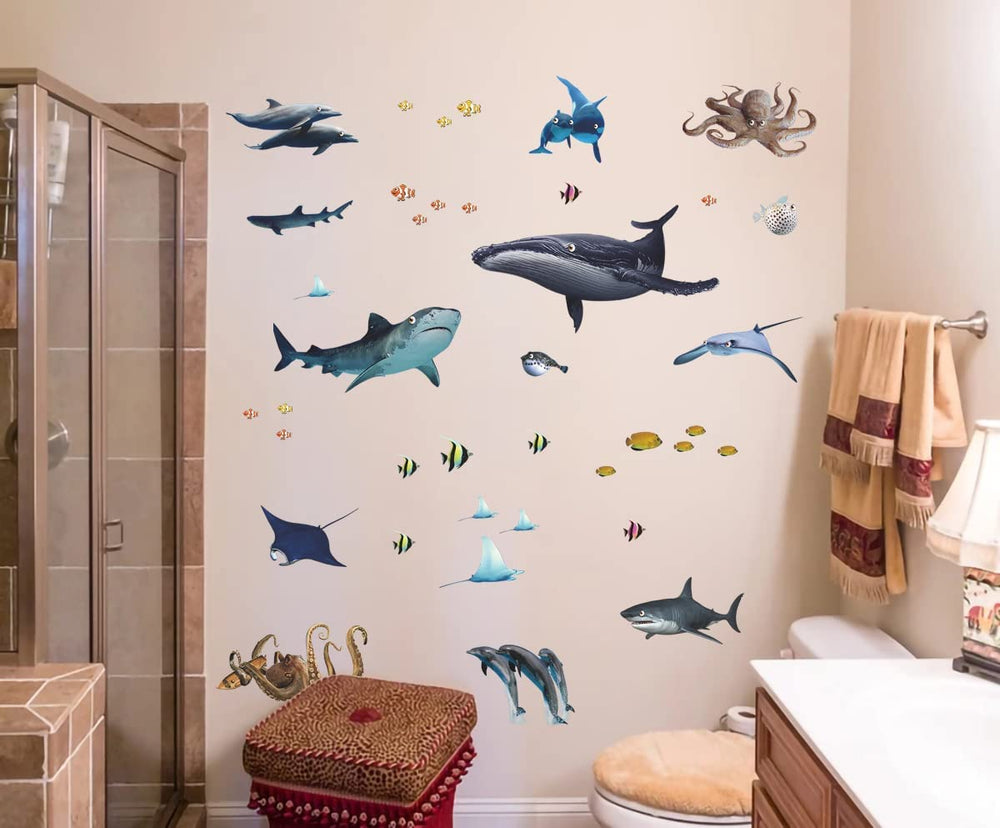 MEFOSS seahorse wall art invites storytelling in bedrooms