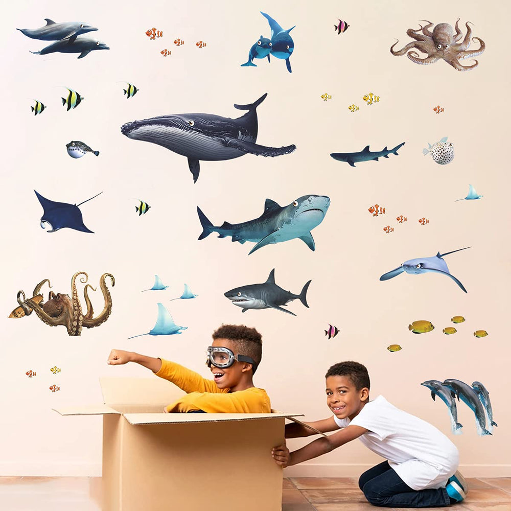 MEFOSS starfish sticker accents living rooms with marine charm