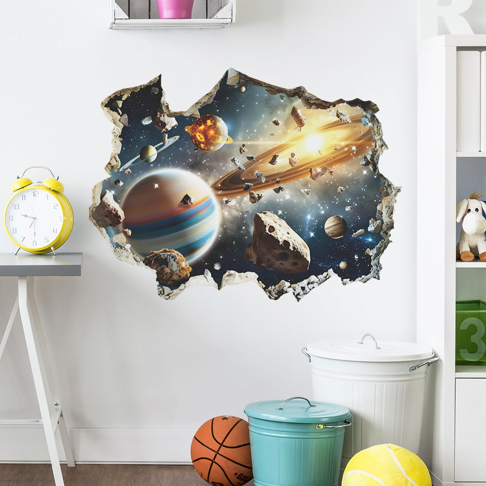 MEFOSS removable wall stickers allow easy room updates without residue.