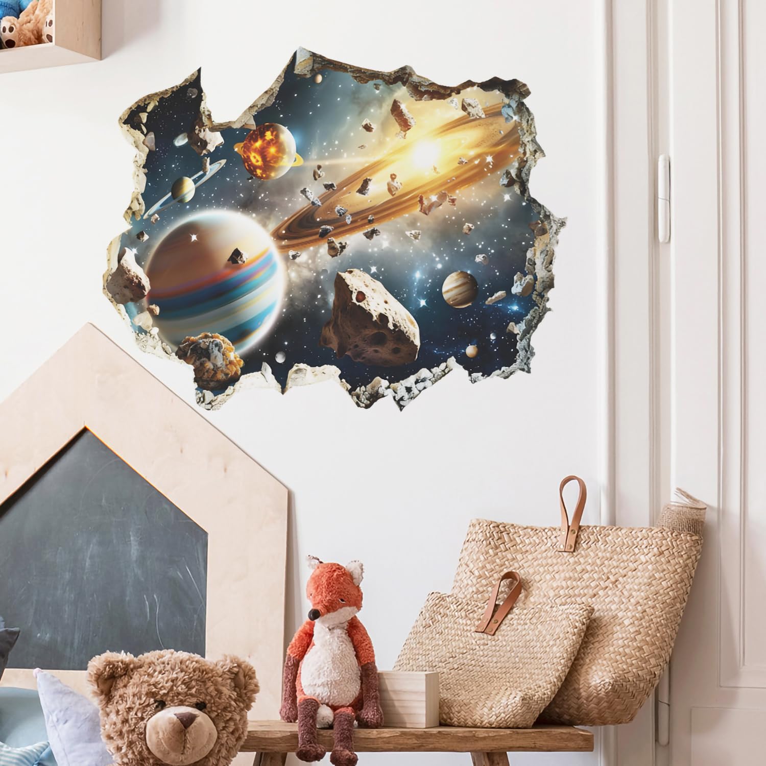 MEFOSS space mural kit brightens walls and sparks imagination.