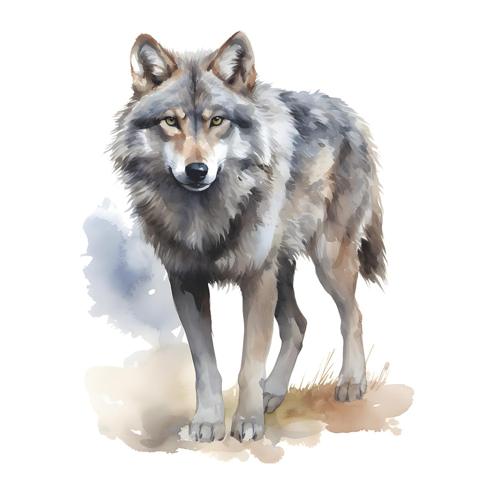 MEFOSS wolf wall decal child-friendly design enhances playroom ambiance