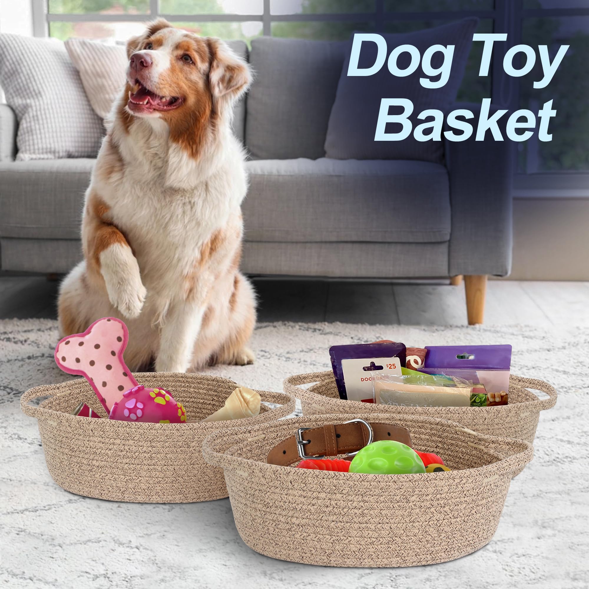 MEGASKET cat and dog toy bin for pets and playrooms.