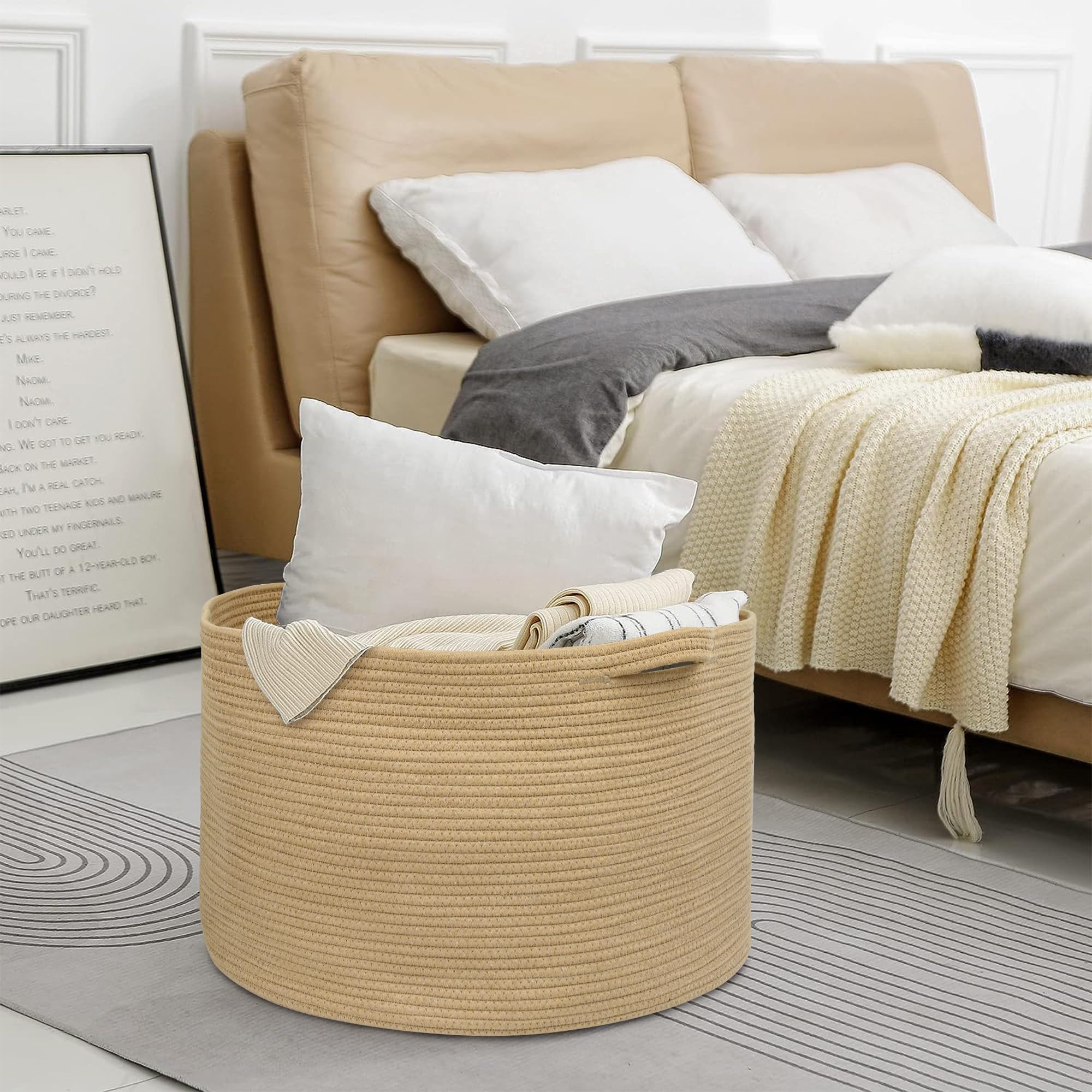 MEGASKET foldable basket doubles as a lightweight travel hamper
