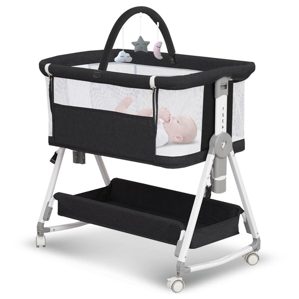 MEICHYUN 3-in-1 bassinet design for versatile newborn sleep.
