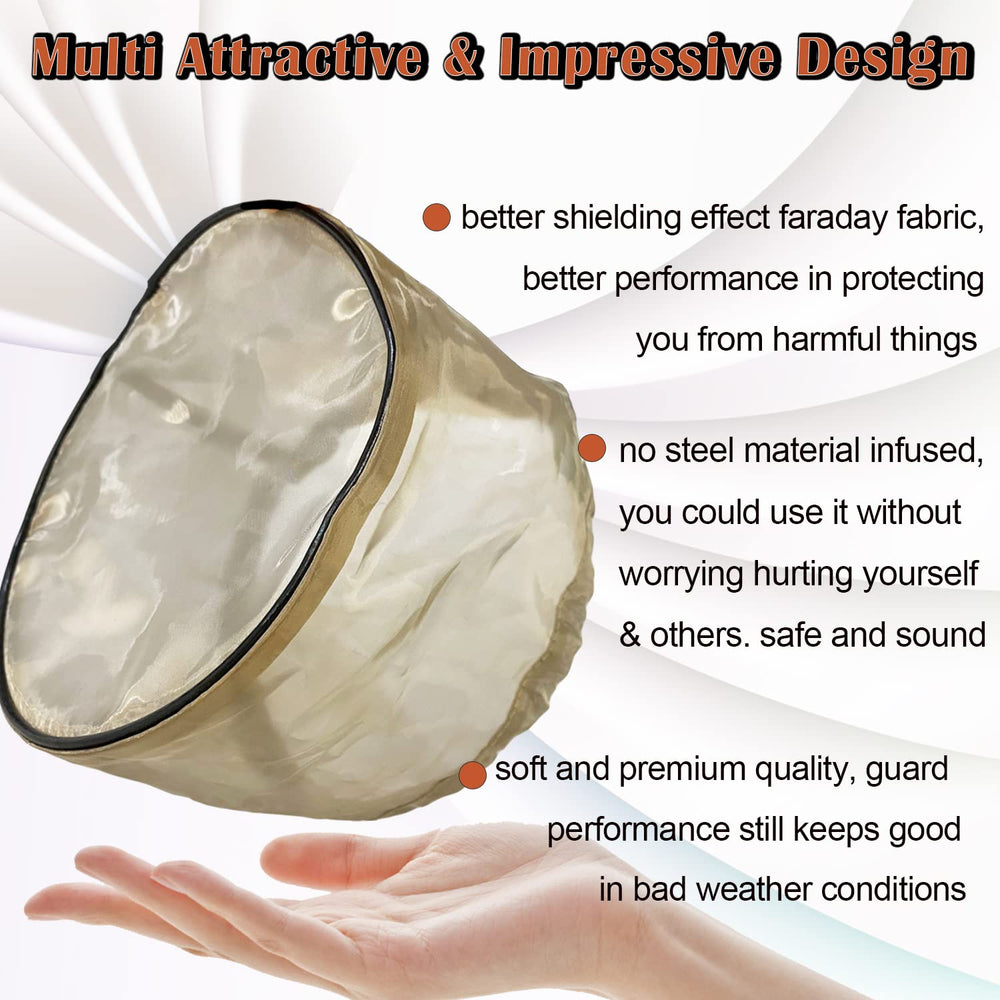 MEIMING lightweight shielded fabric highlights Faraday protection.