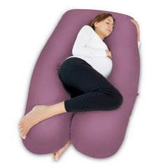 Meiz pregnancy pillow with U shape design offering full body support