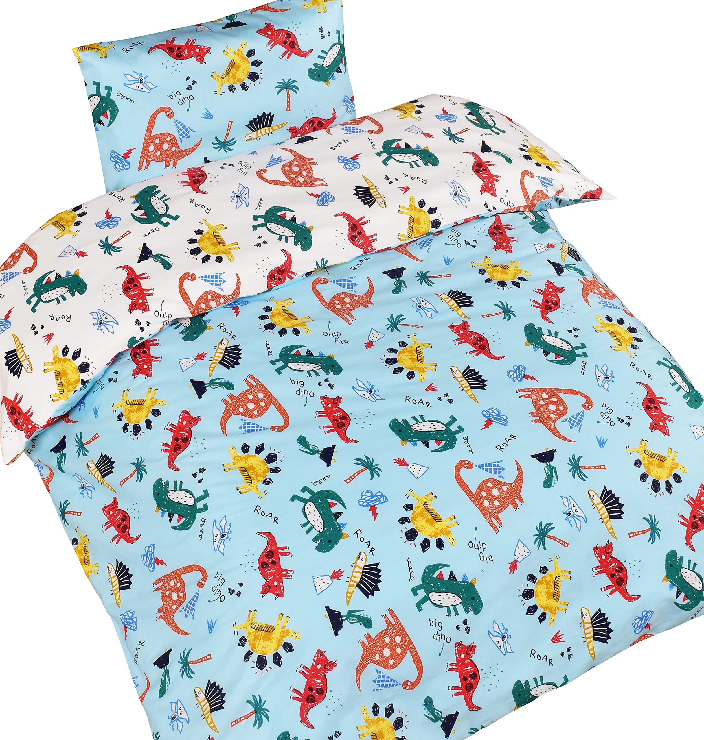MEJU dinosaur cartoon design brightens a kids' room with friendly, imaginative vibes.