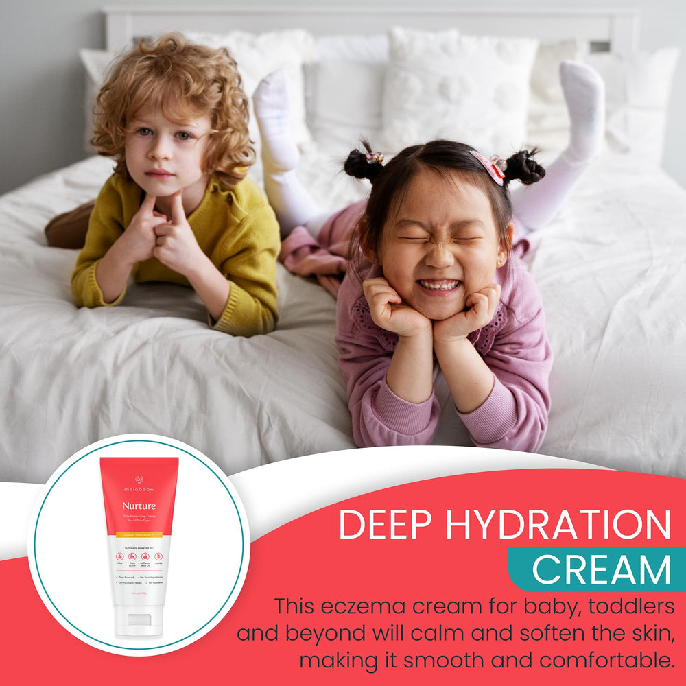 Melabebe Nurture safe for face body and diaper area, gentle care