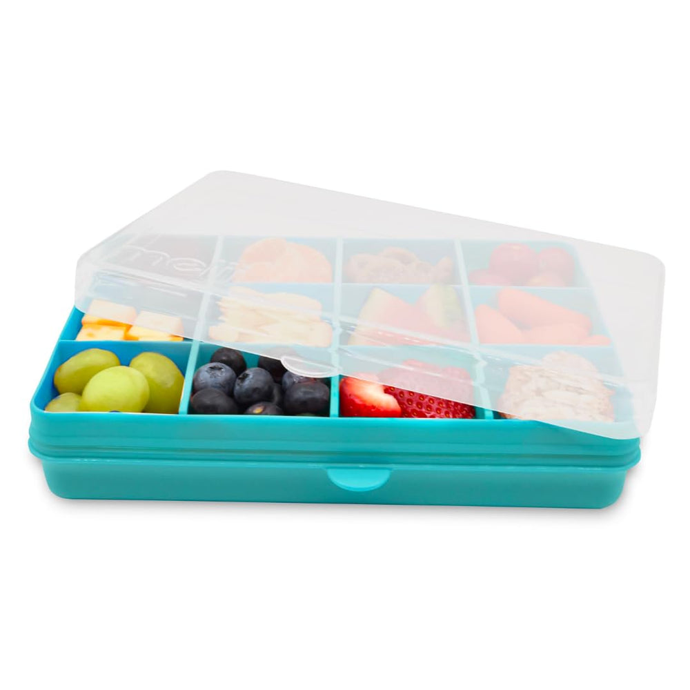 melii Snackle Box with 12 compartments for organized kid snacks