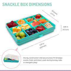 melii Snackle Box removable dividers for customizable storage